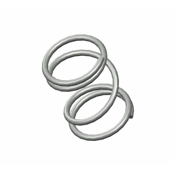 Zoro Approved Supplier Compression Spring, O= .088, L= .13, W= .008 G109965788